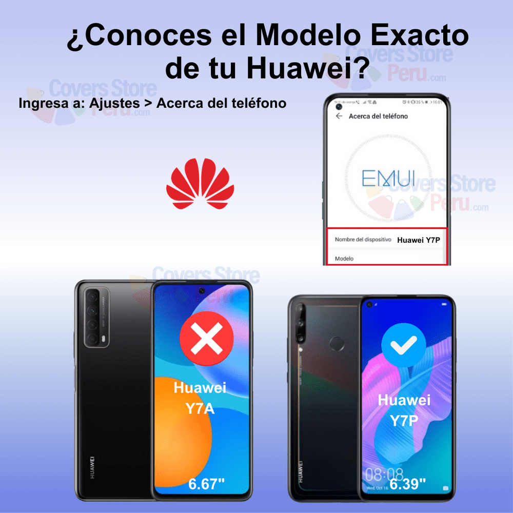 Mica para Huawei Y7P Vidrio Templado Anti-Espía