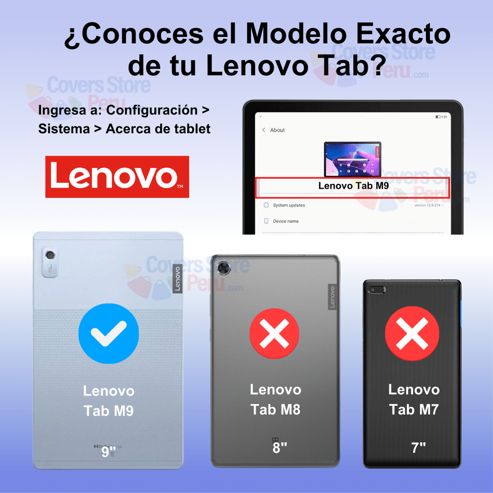 Funda para Lenovo Tab M9 9" Gomas con Parante Fucsia