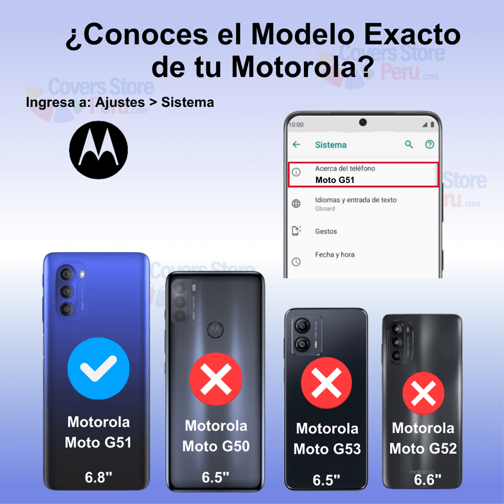 Funda para Motorola Moto G51 Flip Cover Negro Antishock