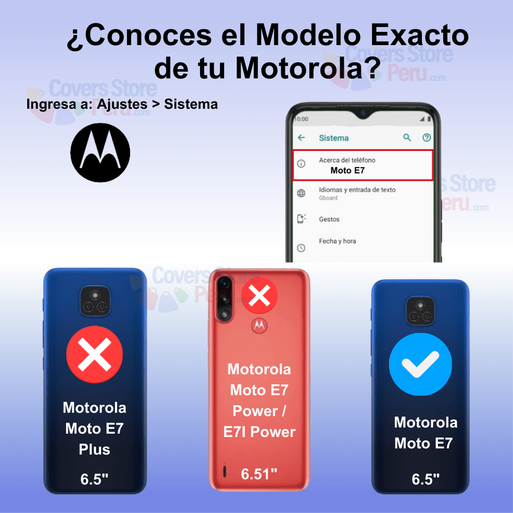 Funda Case for Motorola Moto E7 Flip Cover Negro Antishock