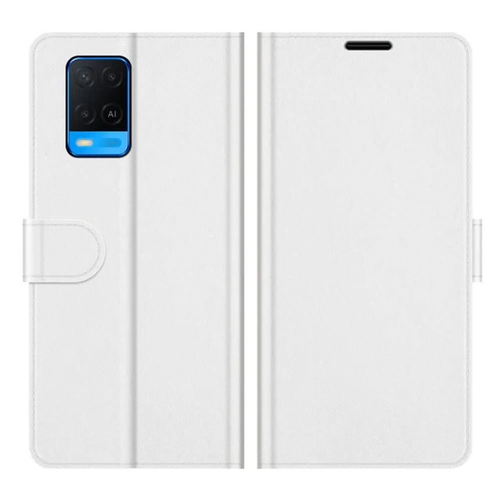 Funda para Huawei P Smart 2018 FlipCover Blanco Antishock