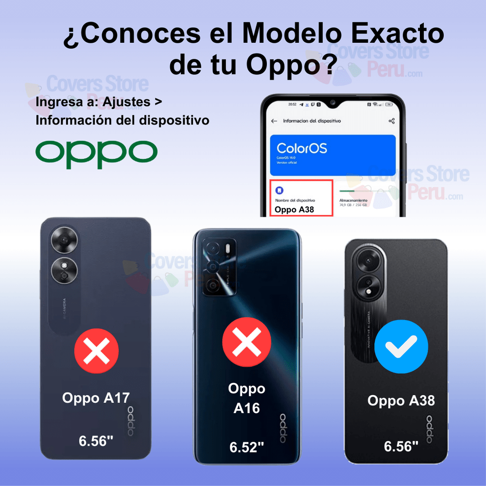 Funda para Oppo A38 TPU 100% Transparente Antishock