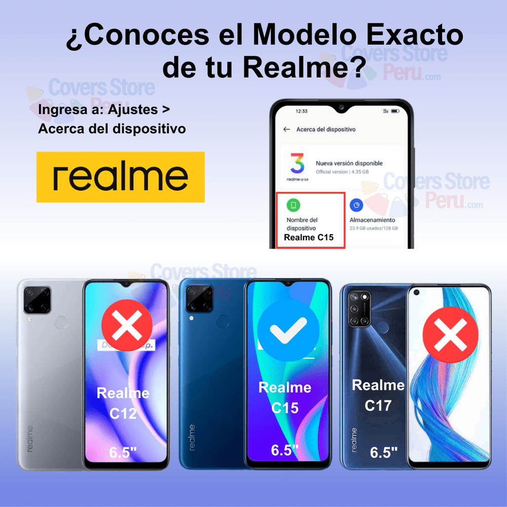 Mica para Realme C15 Film Hydrogel Antishock Transparente