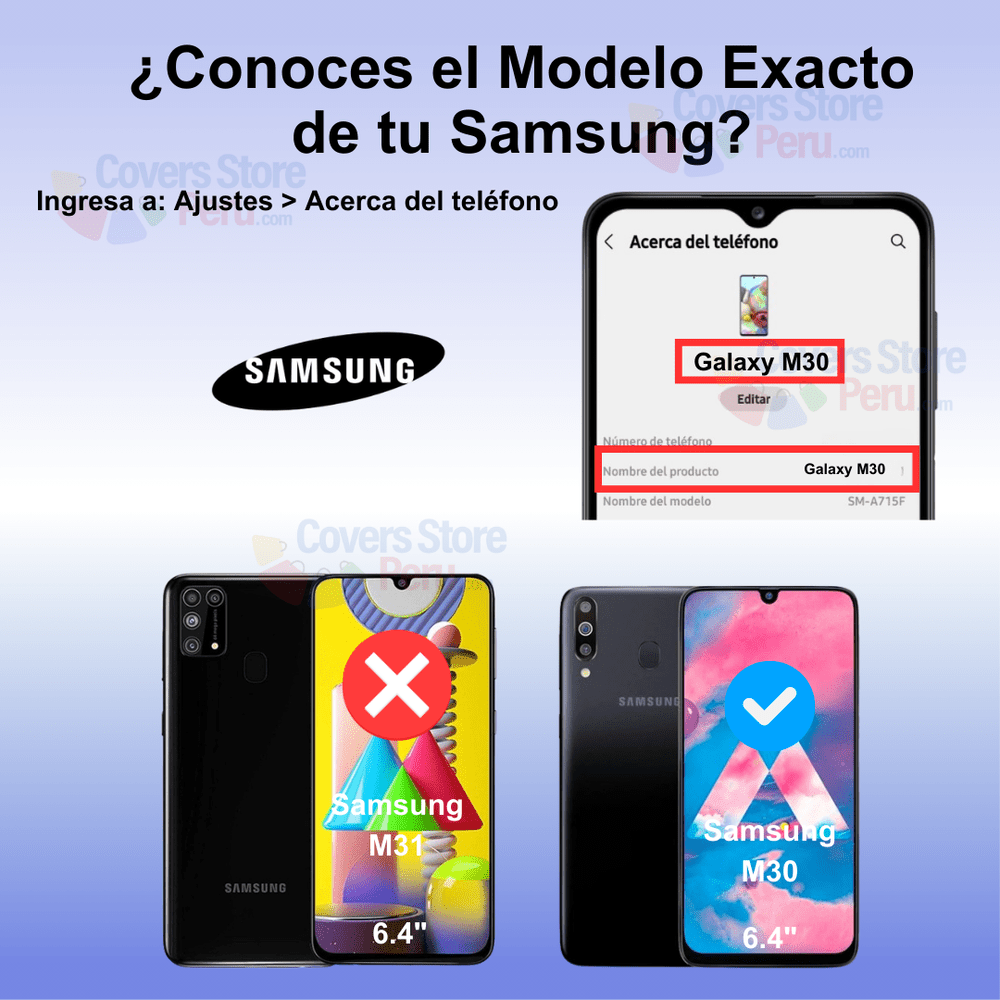 Mica para Samsung M30 Protector de Pantalla de Vidrio 9D