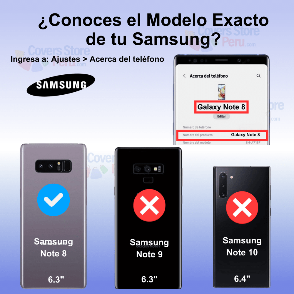 Funda Case para Samsung Note 8 Ahumado Mate Negro Antishock