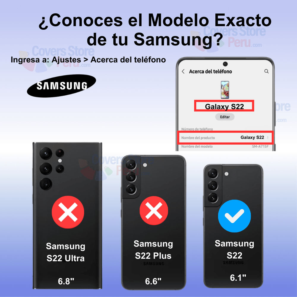 Funda Case para Samsung S22 Flip Cover Negro Antishock