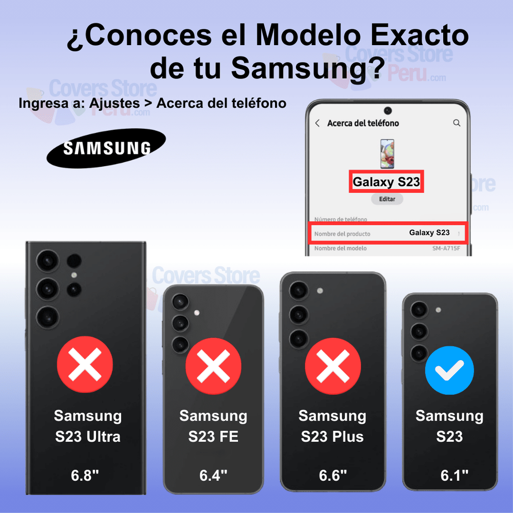 Funda Case para Samsung S23 Flip Cover Negro Antishock