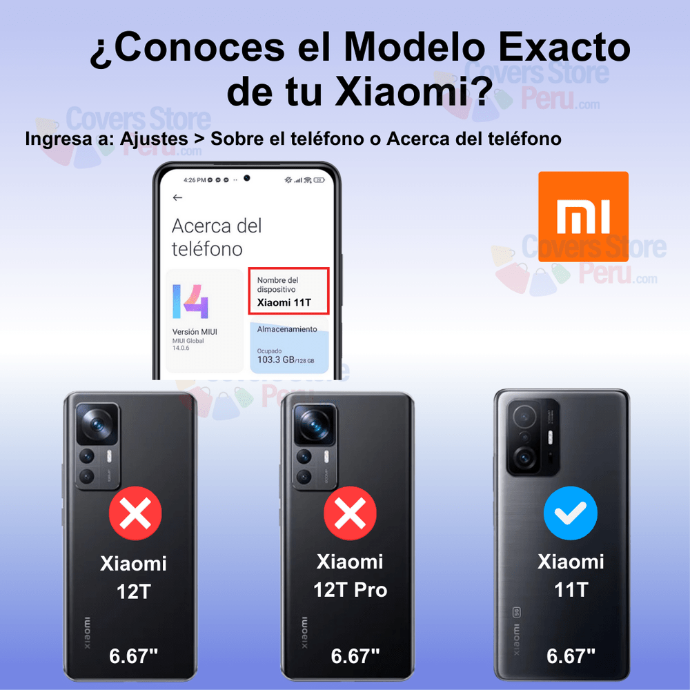 Funda Case para Xiaomi Mi 11T Flip Cover Negro Antishock