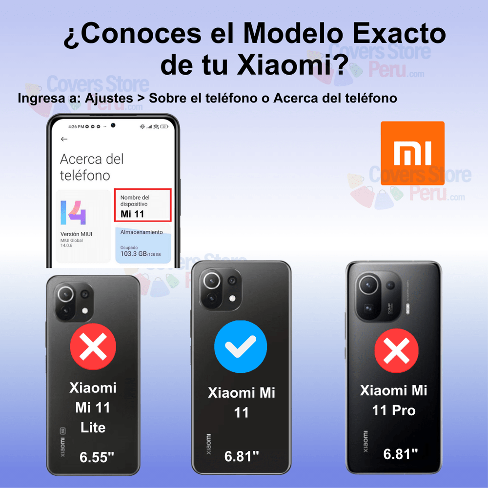 Funda for Xiaomi Mi 11 Space Original Transparent Antishock