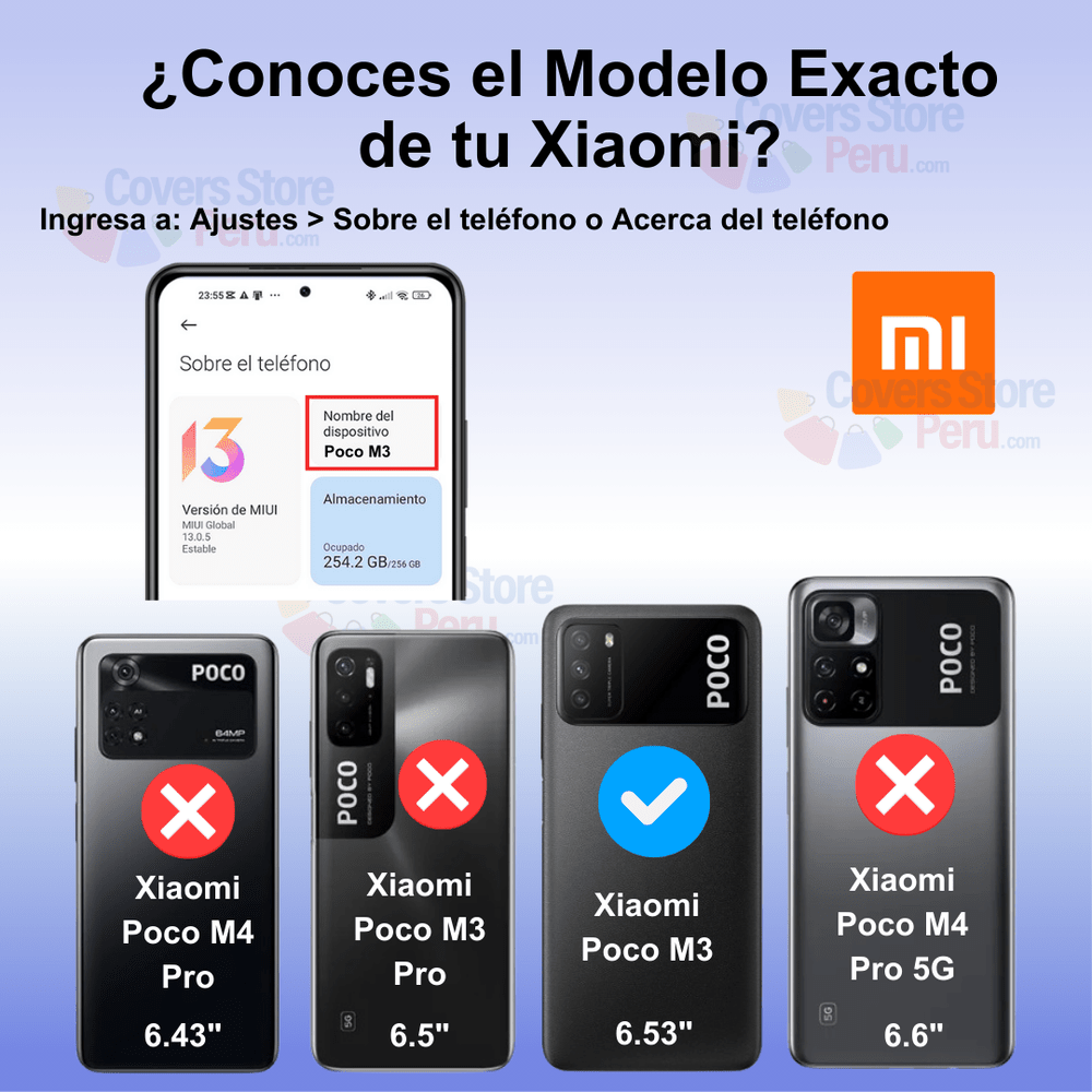 Funda Case para Xiaomi Poco M3 Flip Cover Negro Antishock
