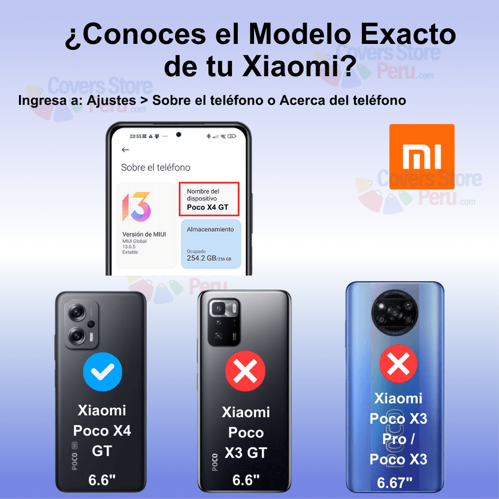 Funda para Xiaomi Poco X4 GT TPU 100% Transparente