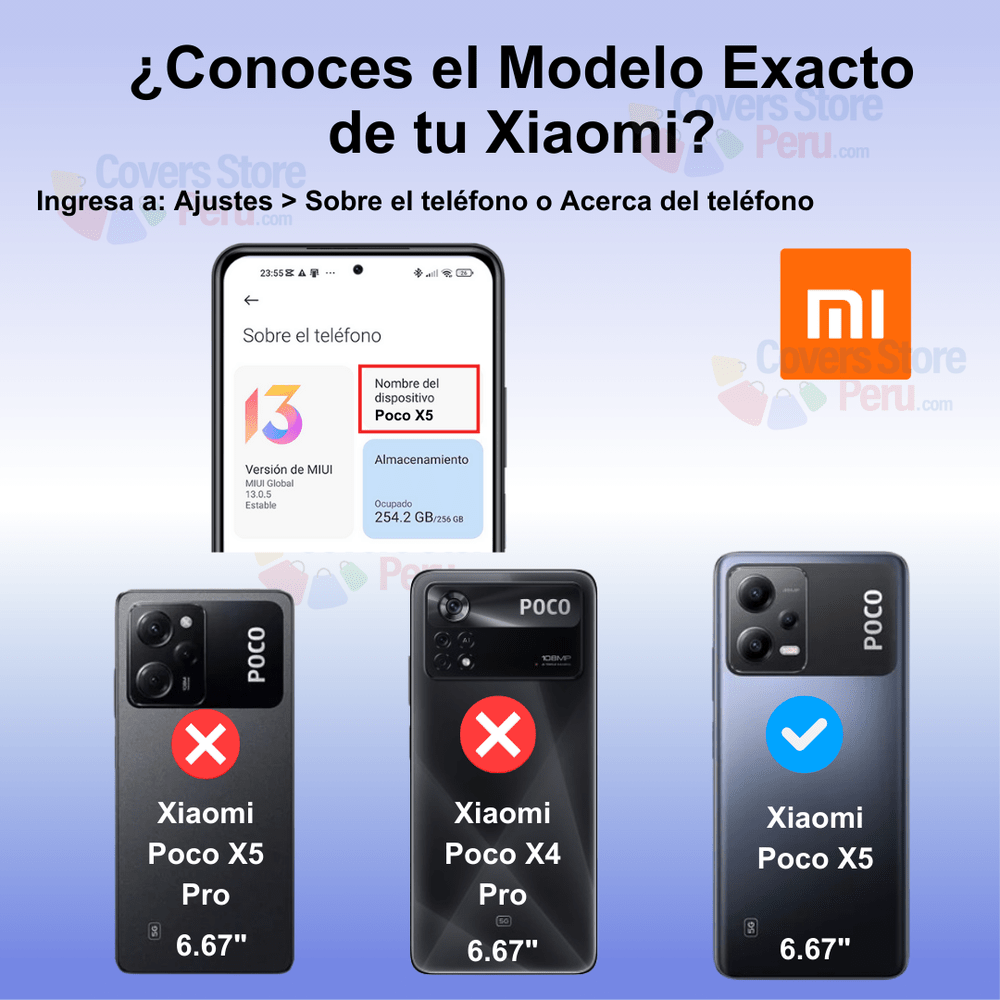 Funda para Xiaomi Poco X5 5G Anillo Metálico Negro