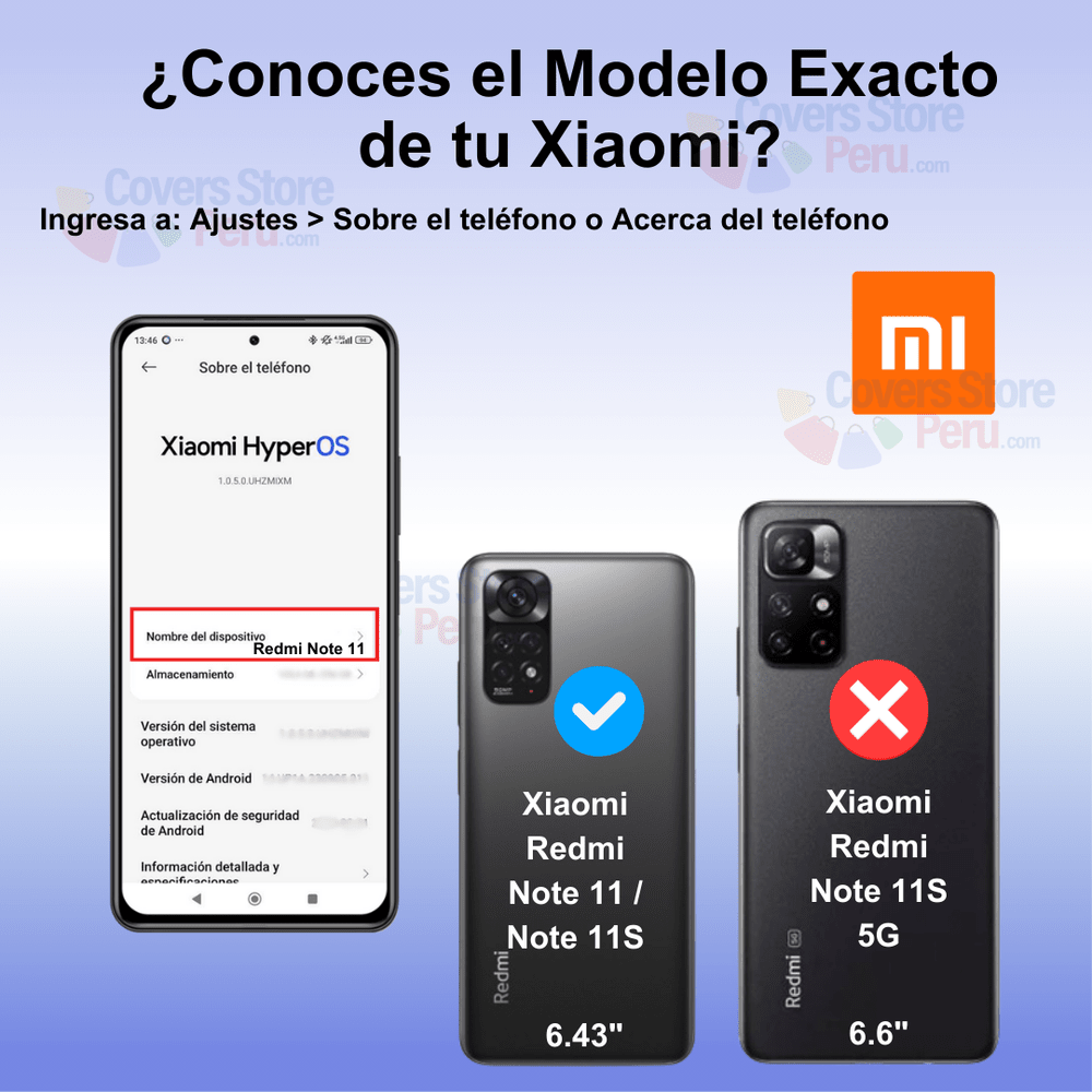 Funda Case para Xiaomi Note 11S Flip Cover Negro Antishock