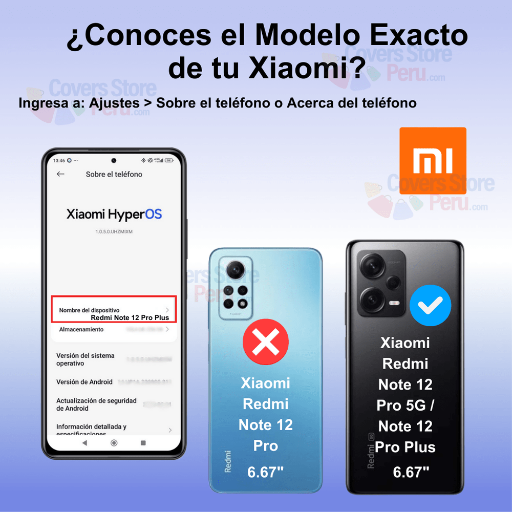 Funda para Xiaomi Note 12 Pro 5G Flip Cover Negro Antishock