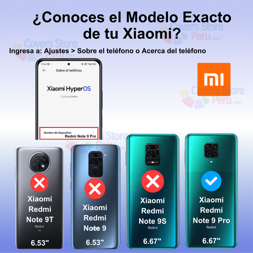 Funda Case for Xiaomi Note 9 Pro Flip Cover Negro Antishock