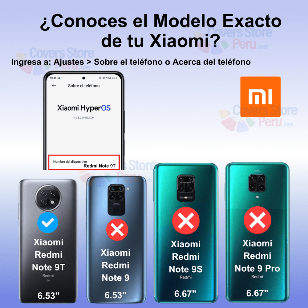 Funda Case para Xiaomi Note 9T Flip Cover Negro Antishock