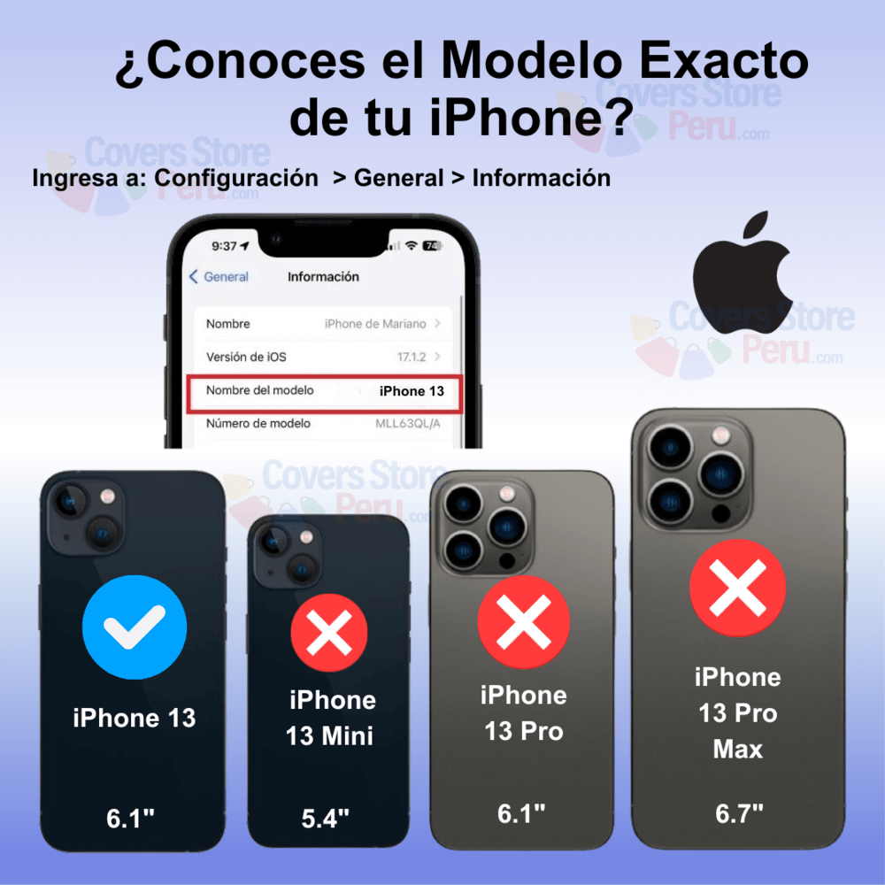 Funda Case para iPhone 13 Bumper Antishock Gris Resistente