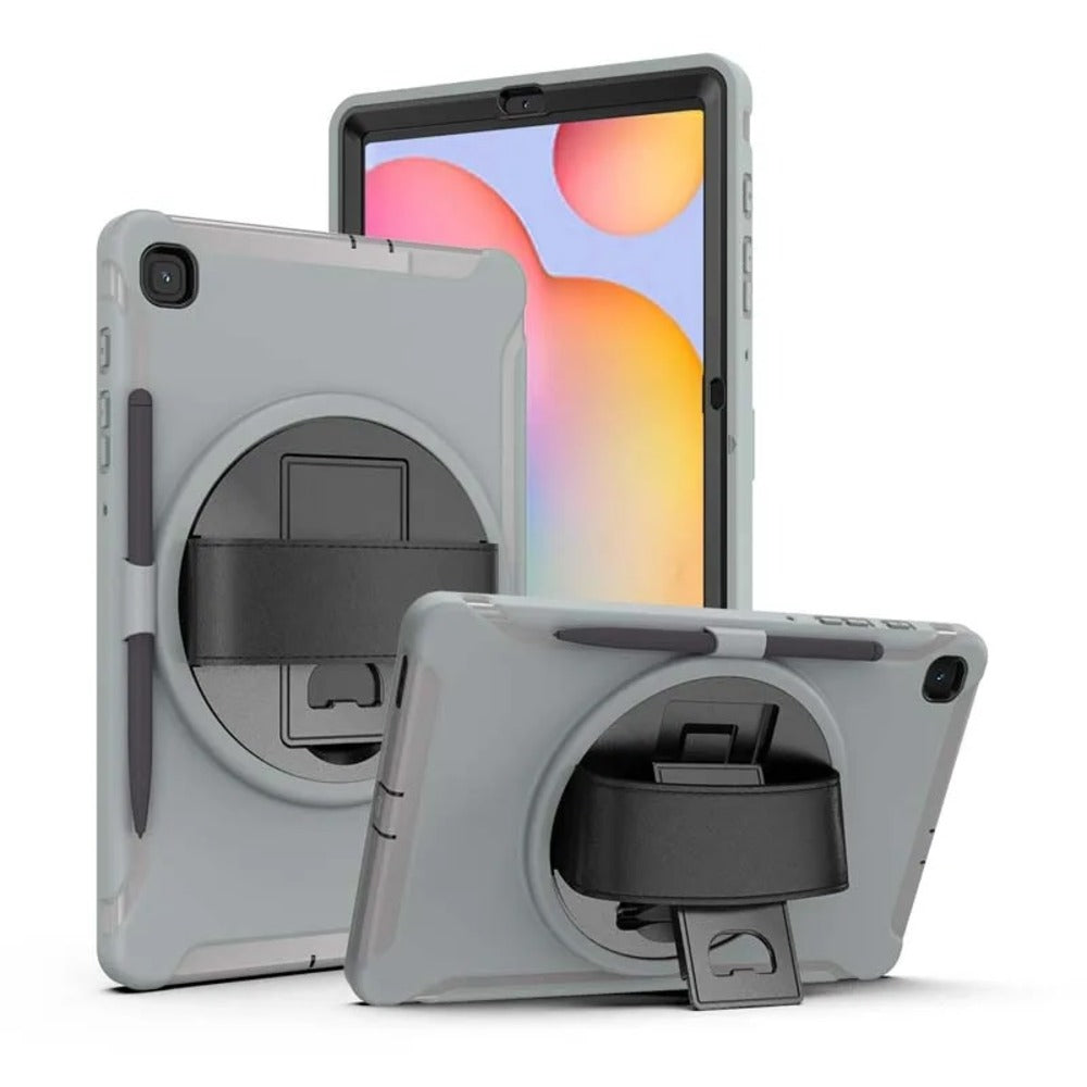 Funda para iPad Mini 6 8.3" Armor Gris Giratorio + Parante