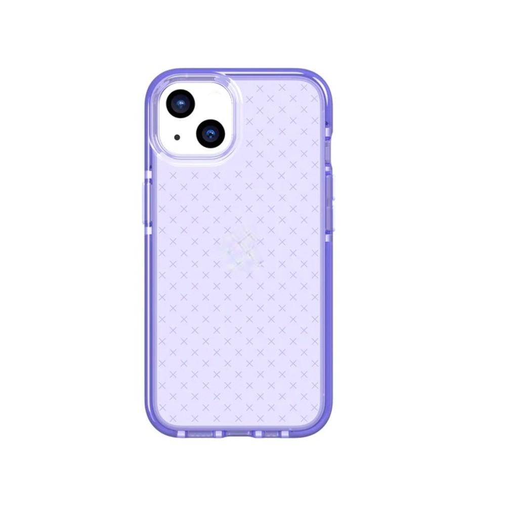 Funda for iPhone 12 Pro Max TECH21 Evo Check Lila Antishock