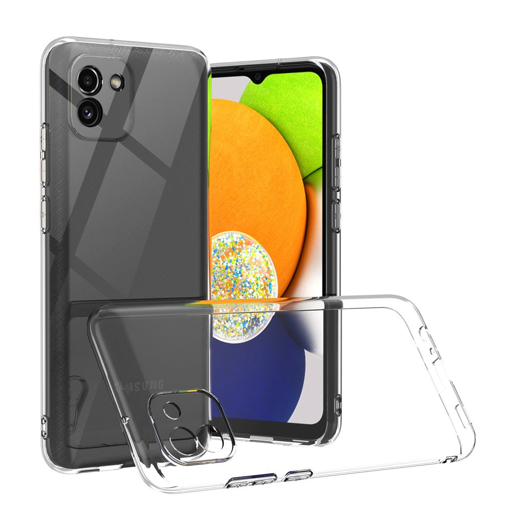 Funda Case para Samsung A03 TPU 100% Transparente Antishock