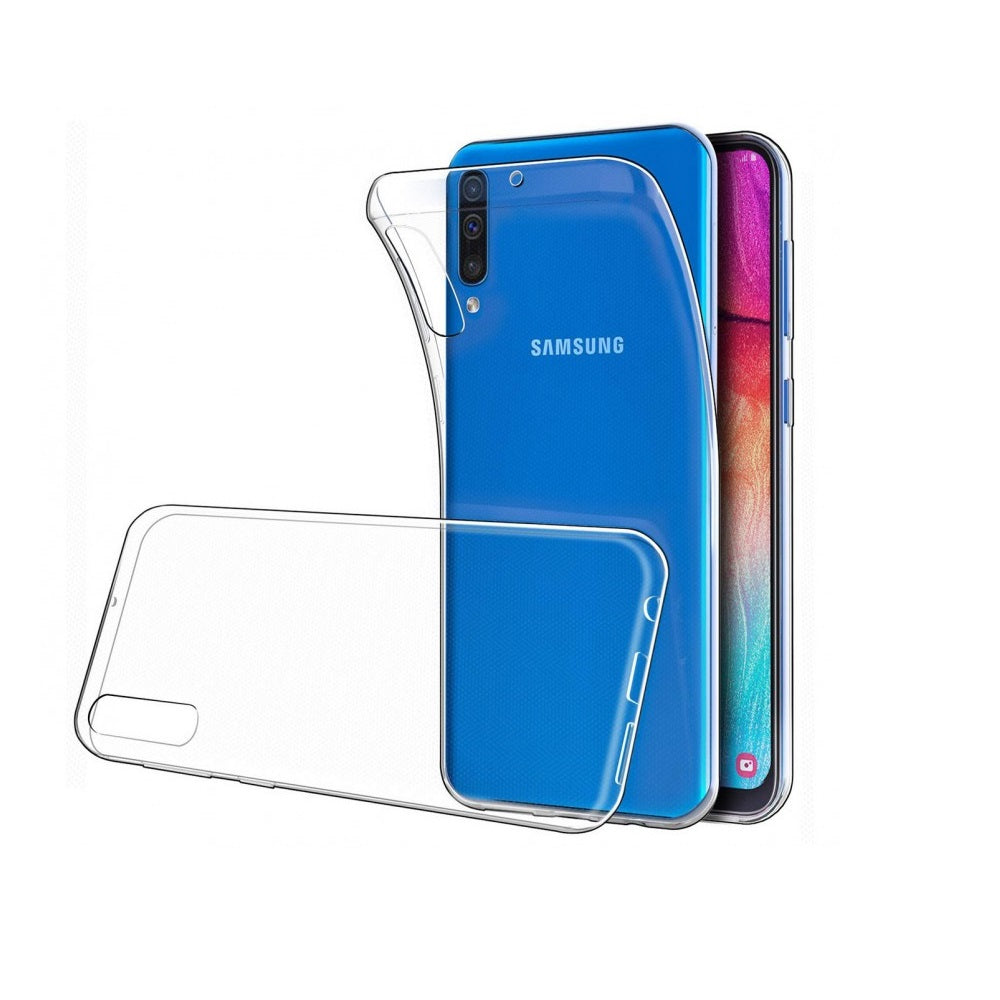 Funda Case para Samsung A50 TPU 100% Transparente Antishock