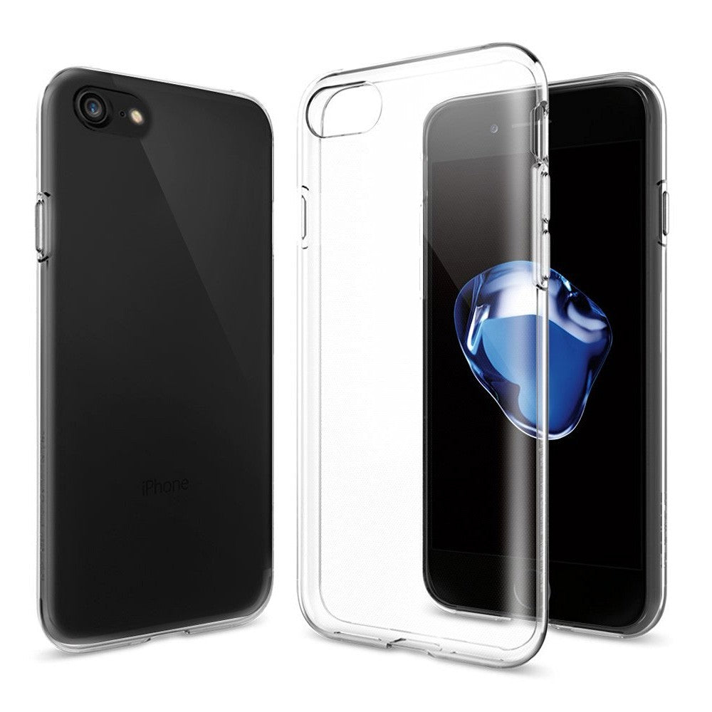 Funda para iPhone 8 Plus TPU 100% Transparente Antishock