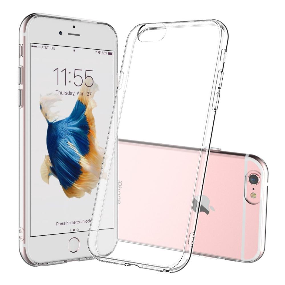 Funda para iPhone 6 Plus TPU 100% Transparente Antishock