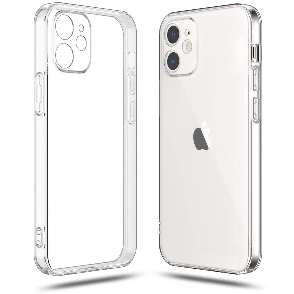 Funda Case para iPhone 12 TPU 100% Transparente Antishock