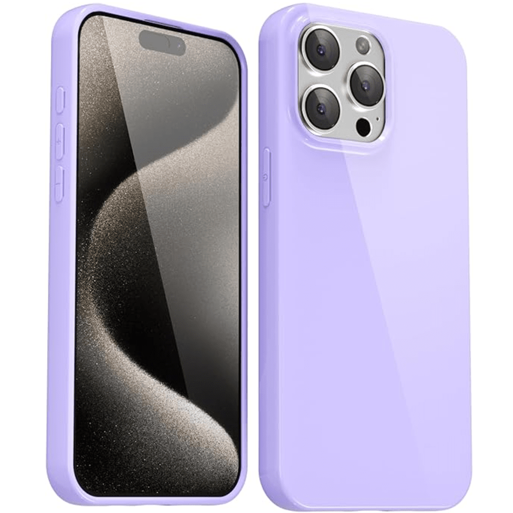 Funda Case para Samsung A22 4G Jelly Pearl Lila Antishock