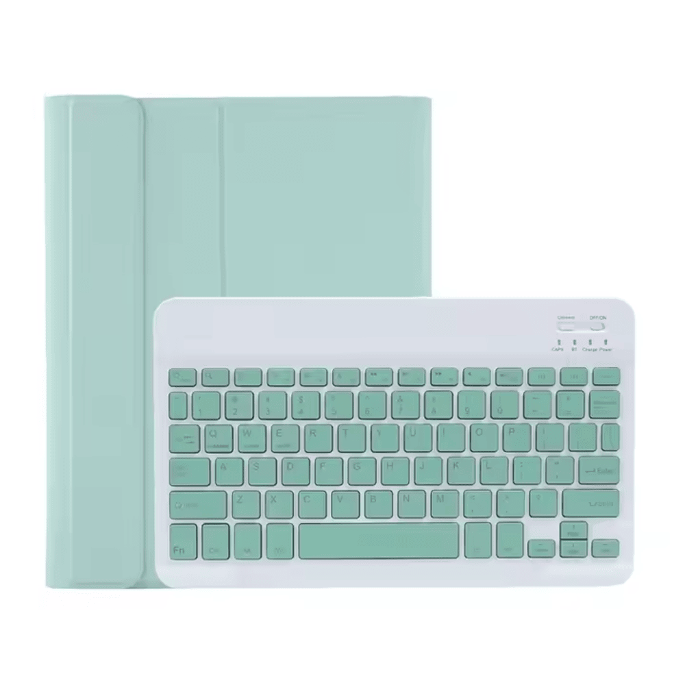 Funda con Teclado para Samsung Tab S7 FE 12.4" Menta