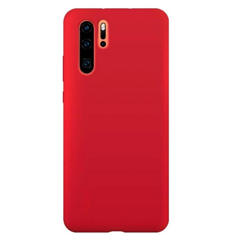 Funda Case para Huawei P30 Pro Soft Feeling Antishock Rojo