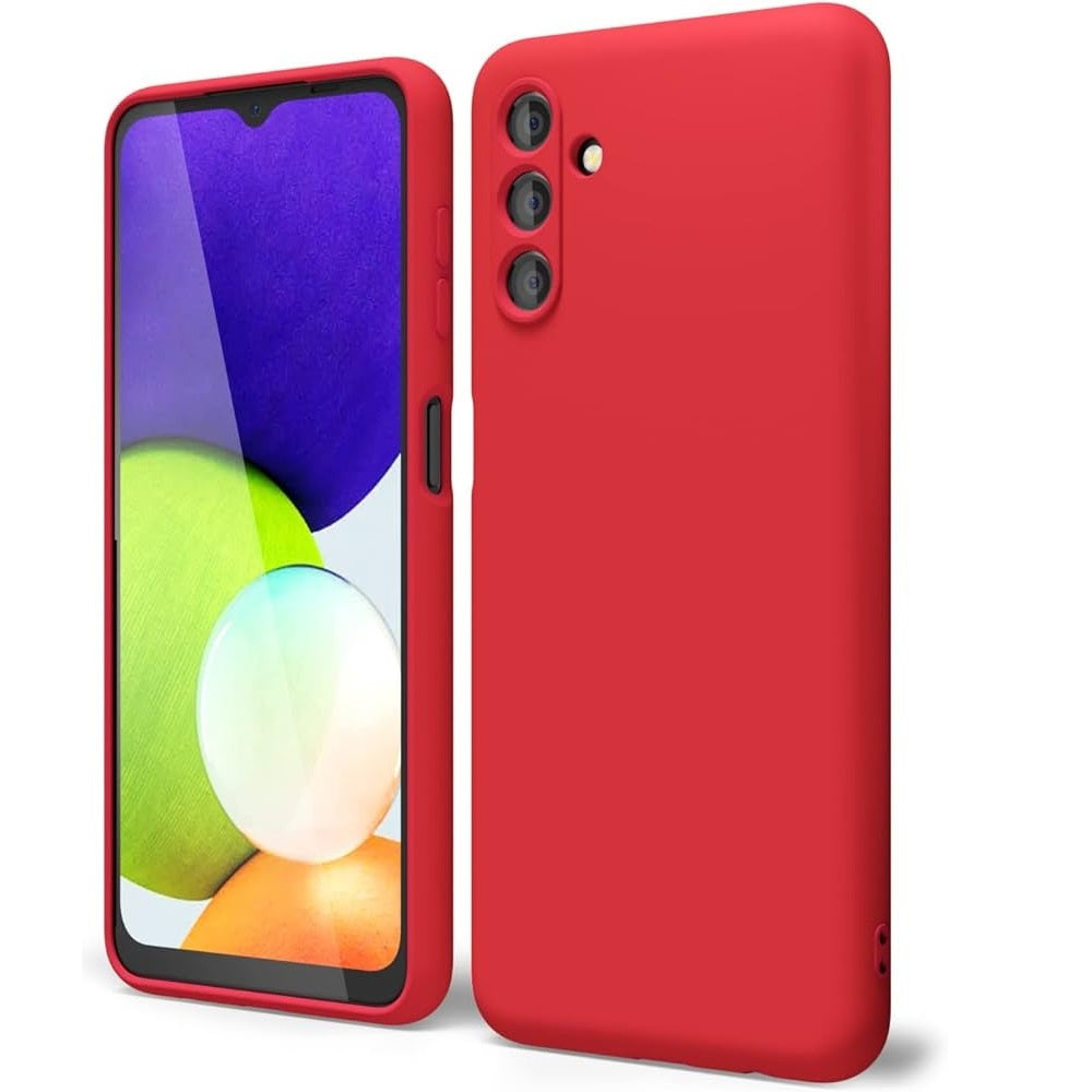 Funda para Tecno Spark Go 2023 Soft Feeling Antishock Rojo