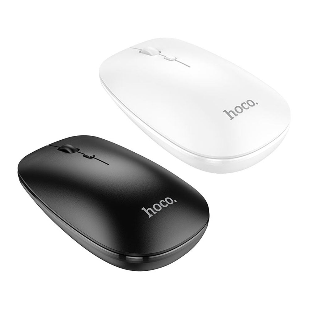 Mouse para PC Inalámbrico Modo dual 2.4 G Hoco GM15 Negro