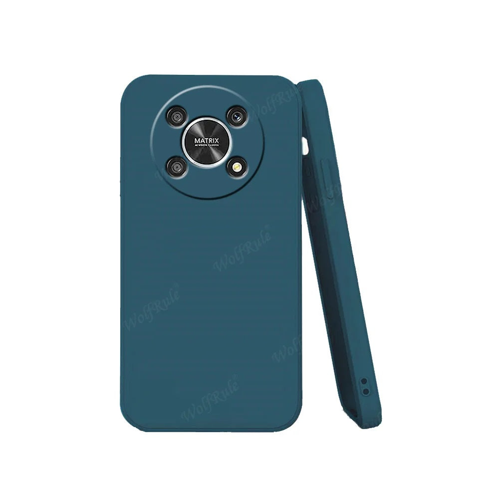 Funda para Honor X5 Plus Soft Feeling Antishock Azul