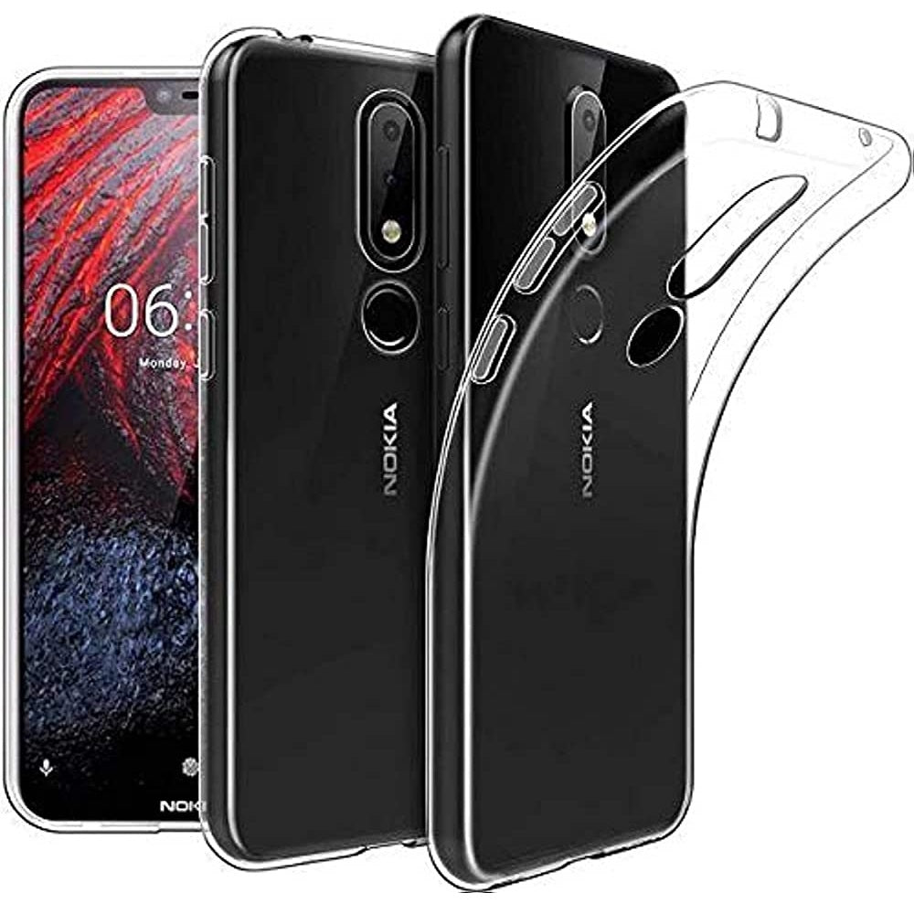 Funda para Nokia 3.1 Plus TPU 100% Transparente Antishock