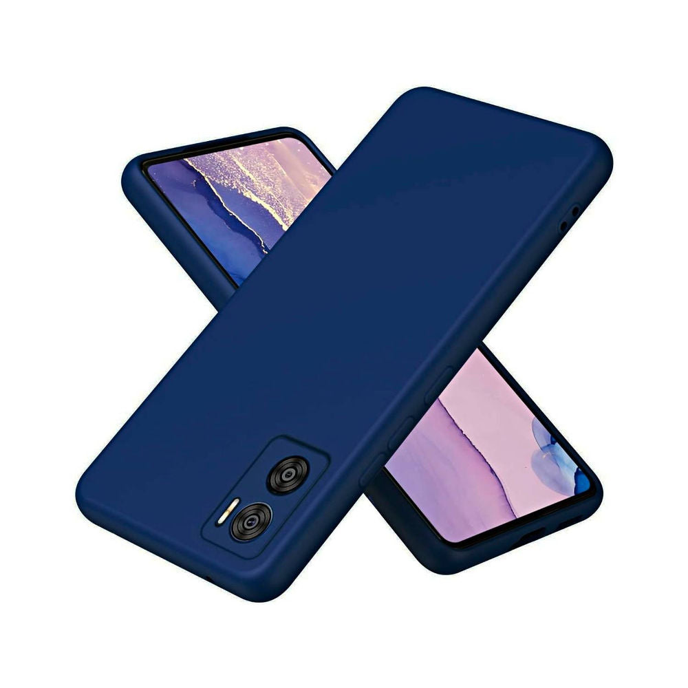 Funda para Motorola Moto G82 Soft Feeling Antishock Azul