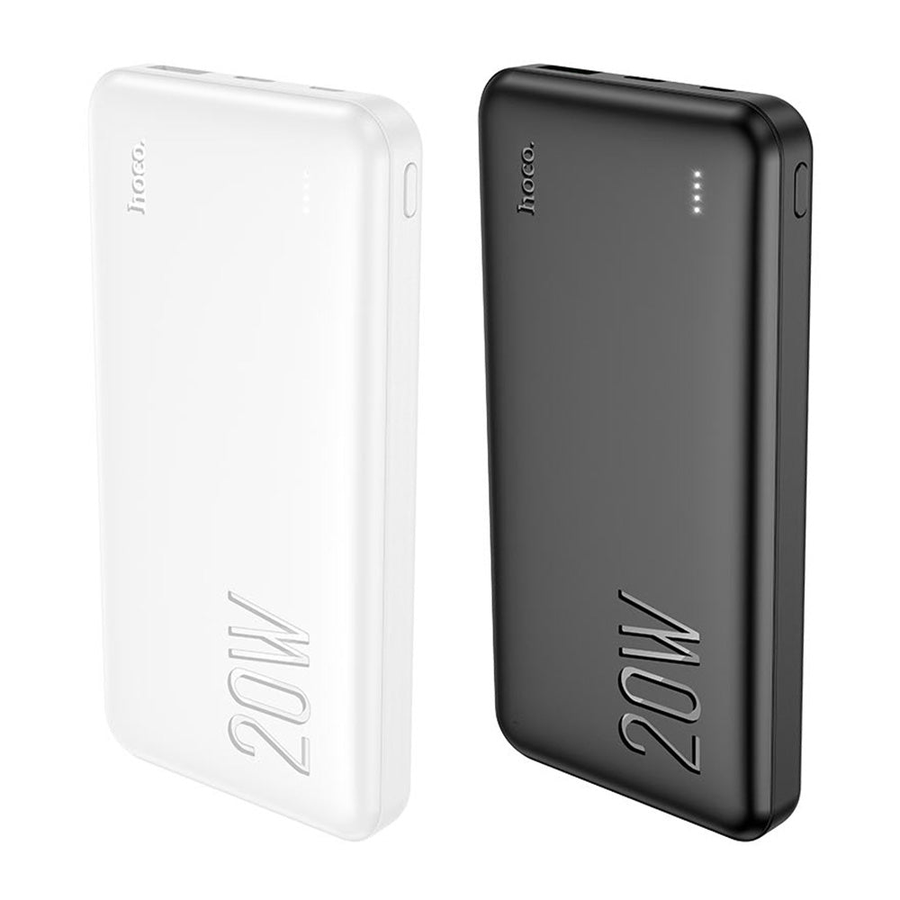 Power Bank 10000mAh Hoco J87 con Indicador LED Negro