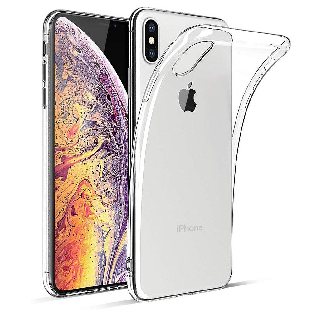 Funda para iPhone XS Max TPU 100% Transparente Antishock