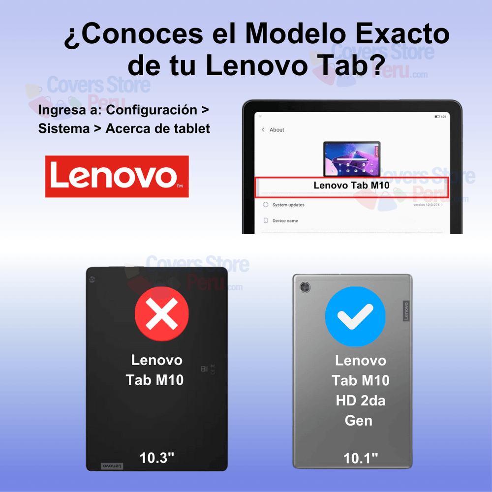 Funda para Lenovo Tab M10 2da Gen 10.1" Armor Híbrida Negra