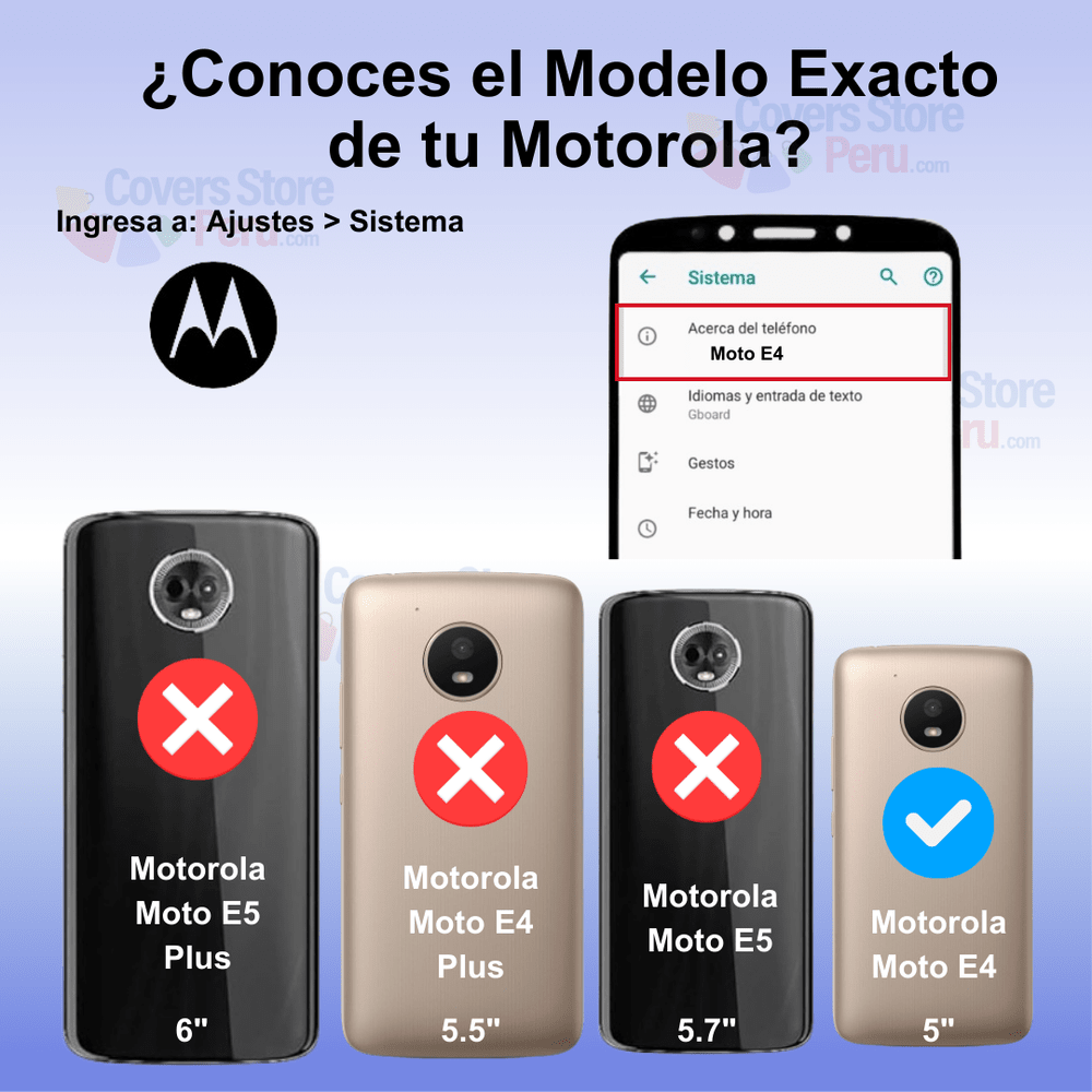 Funda para Motorola Moto E4 TPU 100% Transparente Antishock