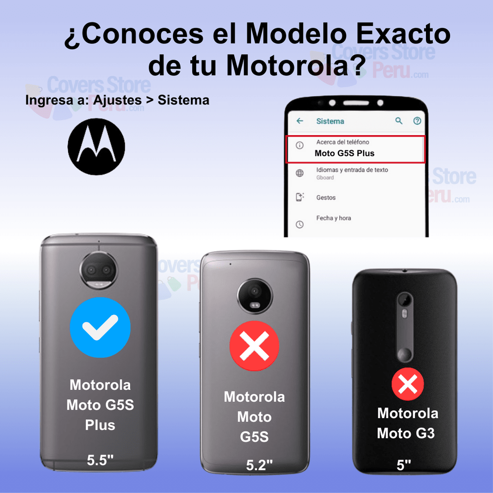 Funda para Motorola Moto G5S Plus TPU 100% Transparente