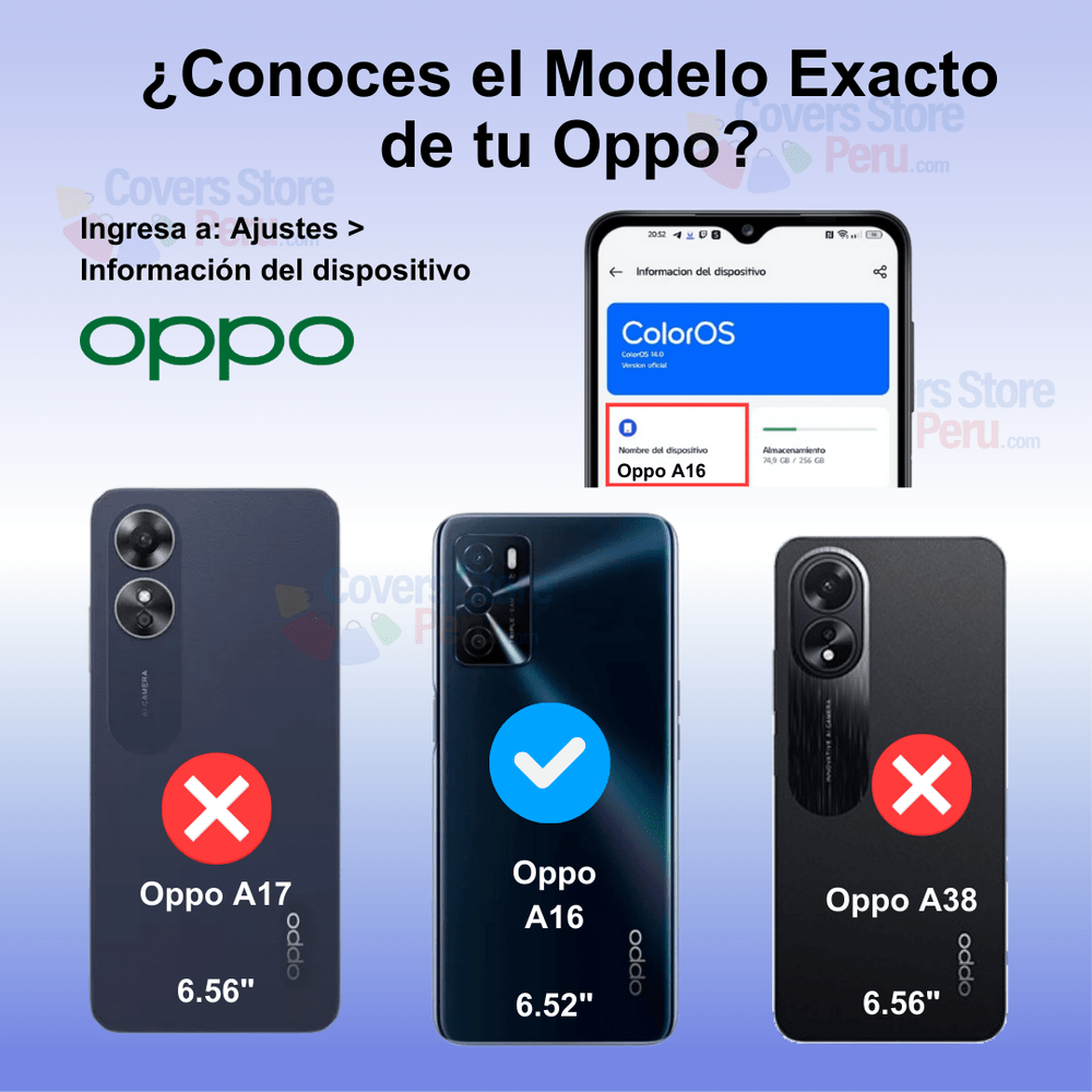 Funda Case para Oppo A16 TPU 100% Transparente Antishock