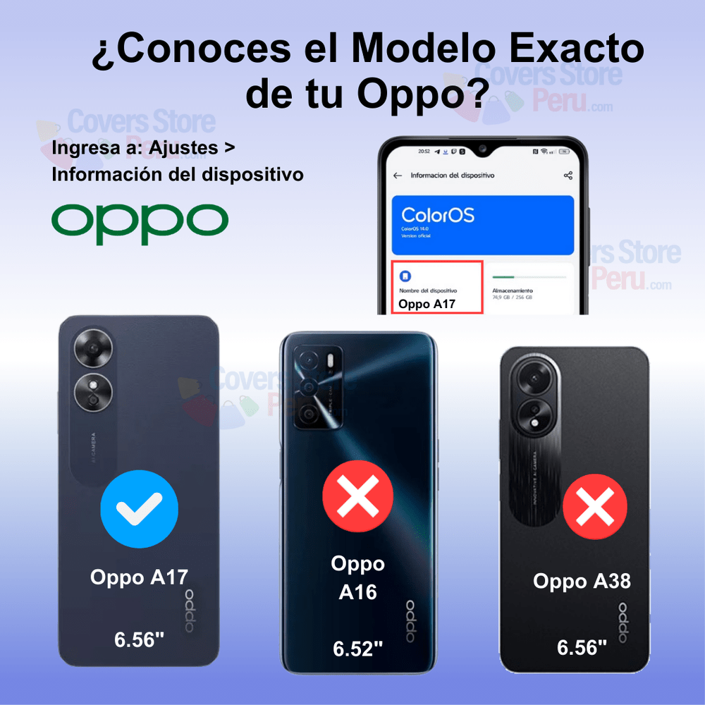 Funda Case para Oppo A17 TPU 100% Transparente Antishock