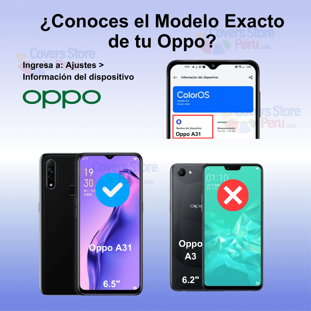 Mica para Oppo A31 Film Hydrogel Antishock Transparente