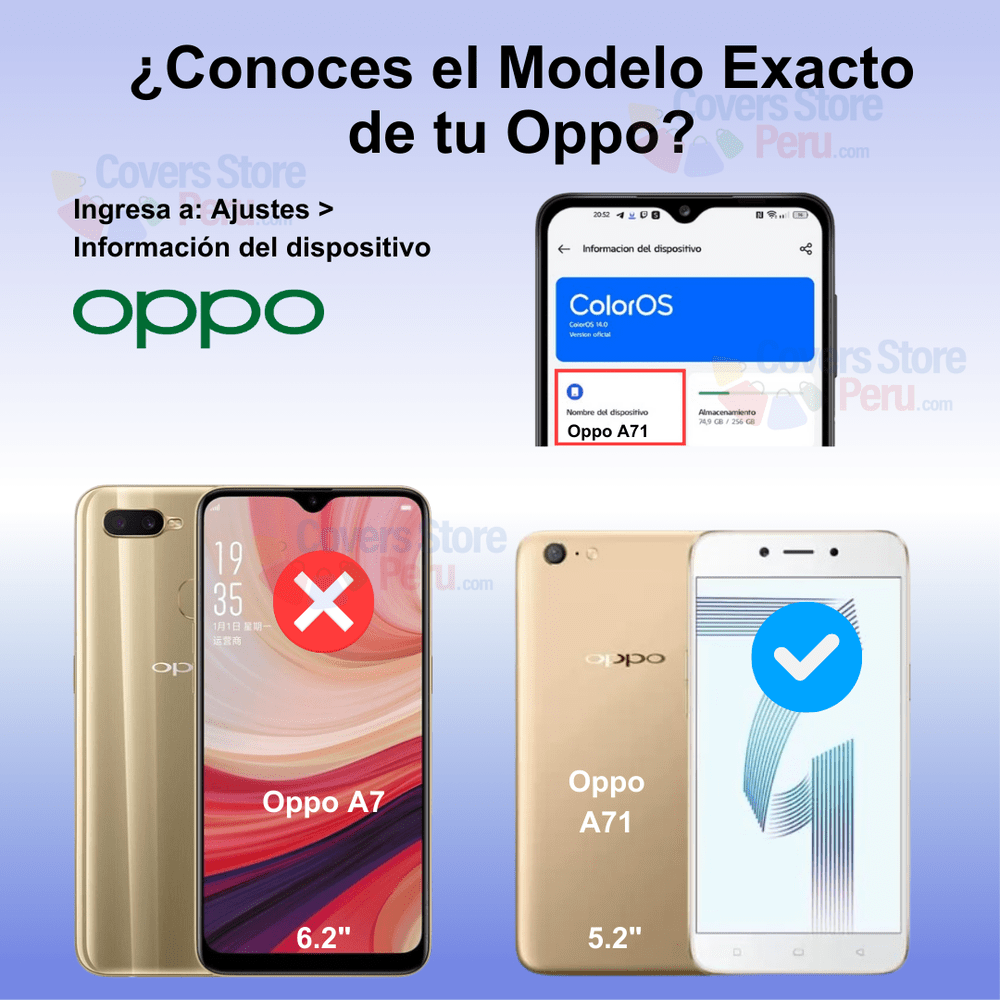 Mica para Oppo A71 Film Hydrogel Antishock Transparente