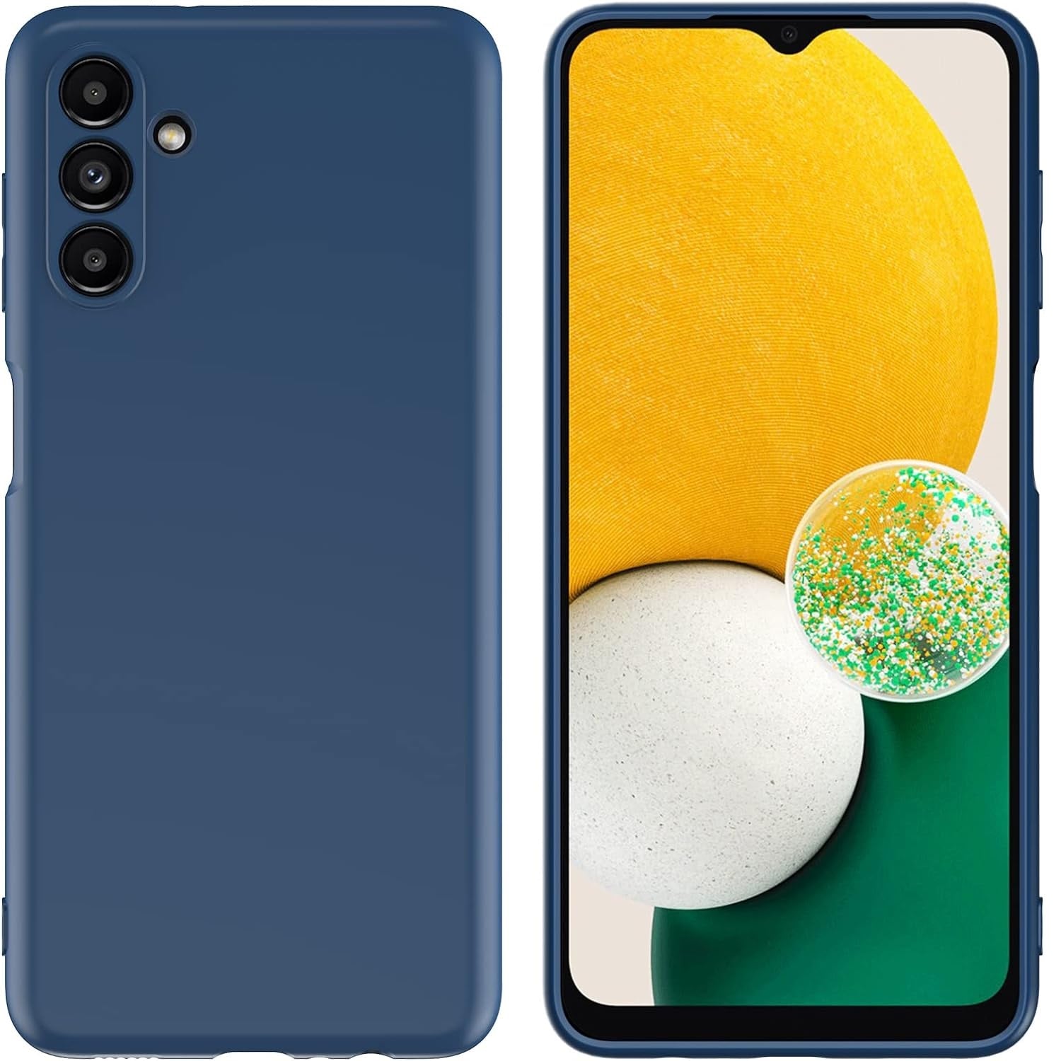 Funda para Tecno Spark 20 Pro 4G Soft Feeling Azul