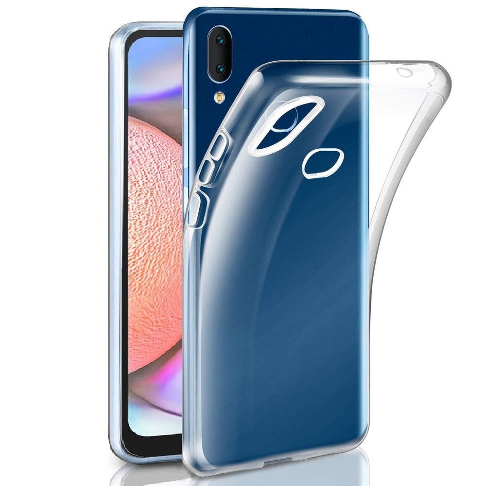 Funda para Samsung A10S TPU 100% Transparente Antishock