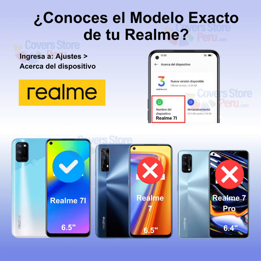 Mica para Realme 7i Film Hydrogel Antishock Transparente