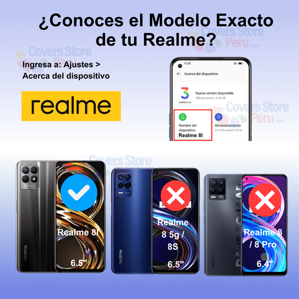 Mica para Realme 8i Film Hydrogel Antishock Transparente