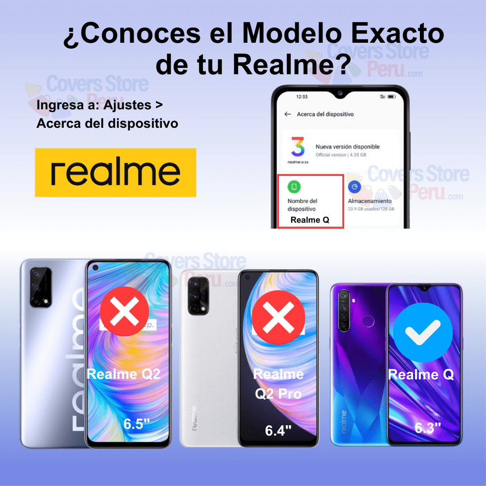 Mica para Realme Q Film Hydrogel Antishock Transparente